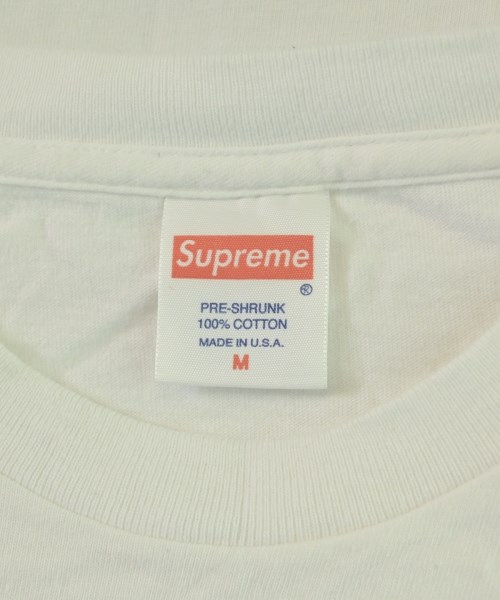 Supreme（シュプリーム）Tシャツ・カットソー 白 サイズ:M メンズ/2200698174054