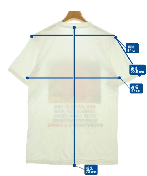 Supreme（シュプリーム）Tシャツ・カットソー 白 サイズ:M メンズ/2200698174054