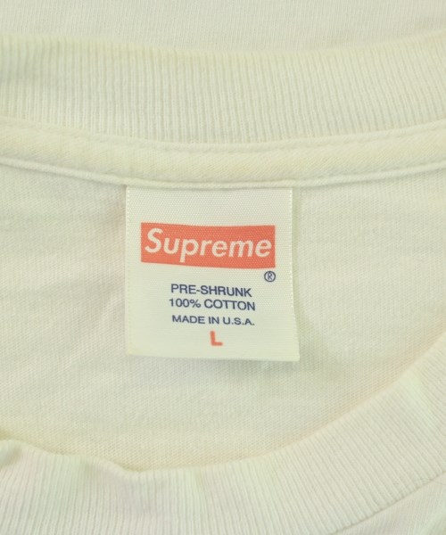 Supreme（シュプリーム）Tシャツ・カットソー 白 サイズ:L メンズ/2200698174061
