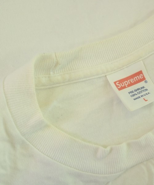 Supreme（シュプリーム）Tシャツ・カットソー 白 サイズ:L メンズ/2200698174061