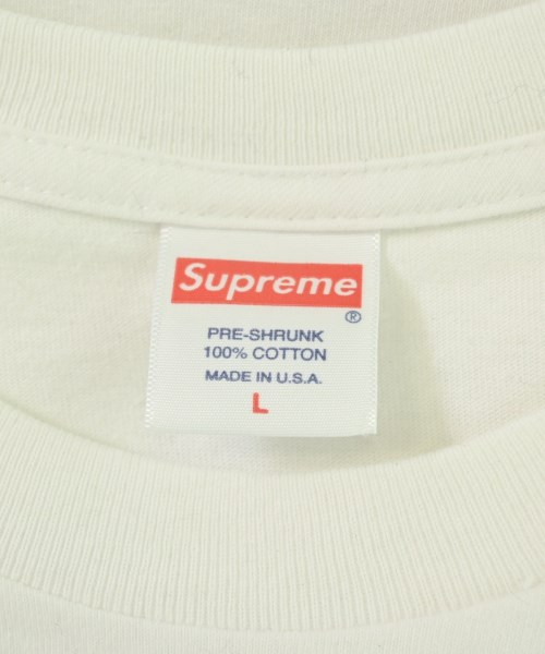 Supreme（シュプリーム）Tシャツ・カットソー 白 サイズ:L メンズ/2200700378722