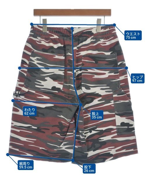 Supreme（シュプリーム）ショートパンツ 赤 サイズ:S メンズ/2200702496028