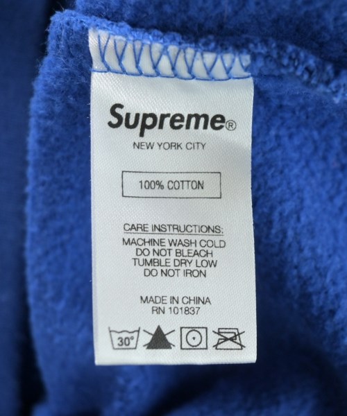 Supreme（シュプリーム）パーカー 青 サイズ:L メンズ/2200698443037