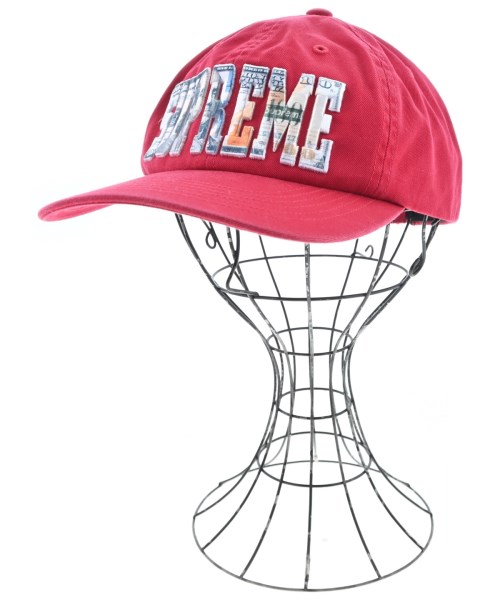 Supreme(シュプリーム)キャップ 赤 サイズ:-/2200703016027