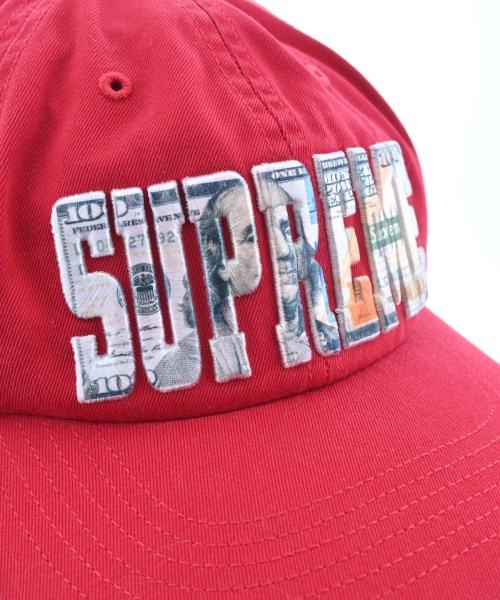 Supreme（シュプリーム）キャップ 赤 サイズ:- メンズ/2200703016027