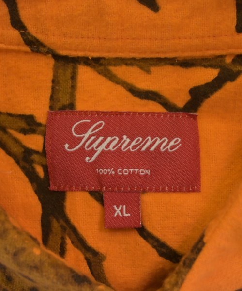 Supreme（シュプリーム）カジュアルシャツ オレンジ サイズ:XL メンズ/2200703125019