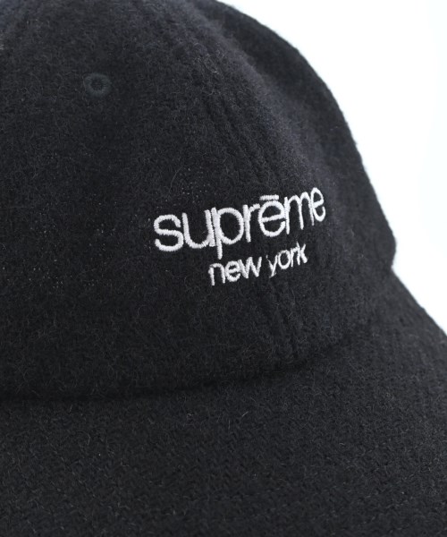 Supreme（シュプリーム）キャップ 黒 サイズ:- メンズ/2200703213129