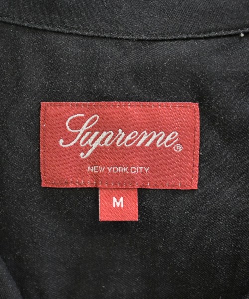 Supreme（シュプリーム）カジュアルシャツ 黒 サイズ:M メンズ/2200703257024