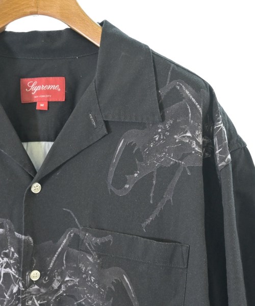 Supreme（シュプリーム）カジュアルシャツ 黒 サイズ:M メンズ/2200703257024