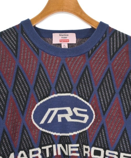 Supreme（シュプリーム）ニット・セーター 紺 サイズ:XL メンズ/2200703280015