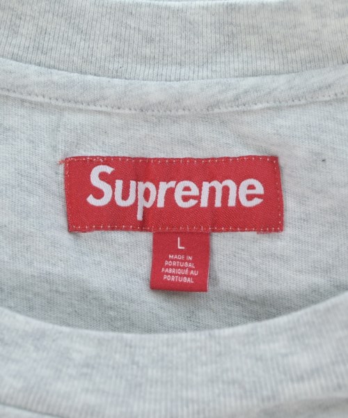 Supreme（シュプリーム）Tシャツ・カットソー グレー サイズ:L メンズ/2200703339010