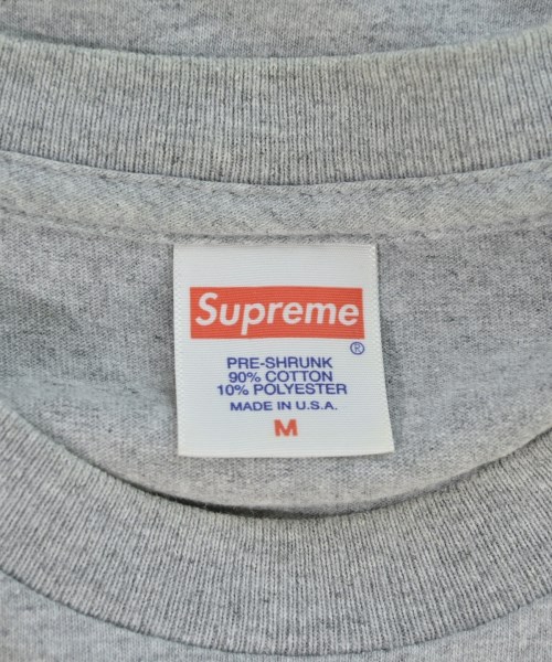 Supreme（シュプリーム）Tシャツ・カットソー グレー サイズ:M メンズ/2200703339126