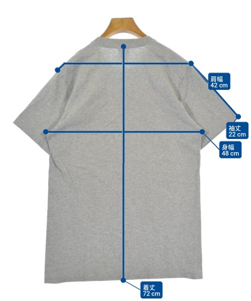 Supreme（シュプリーム）Tシャツ・カットソー グレー サイズ:M メンズ/2200703339126