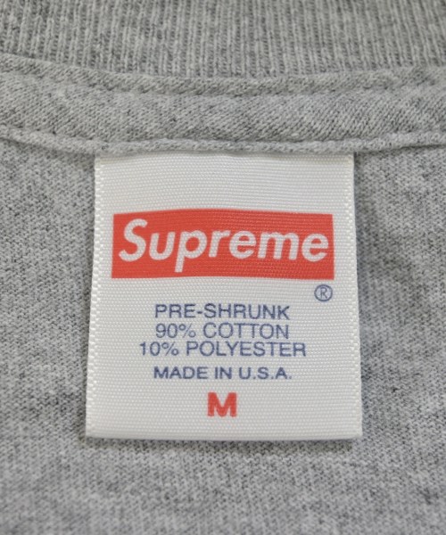 Supreme（シュプリーム）Tシャツ・カットソー グレー サイズ:M メンズ/2200703340023