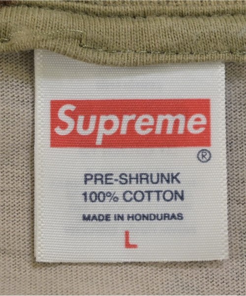 Supreme（シュプリーム）Tシャツ・カットソー カーキ サイズ:L メンズ/2200703352033