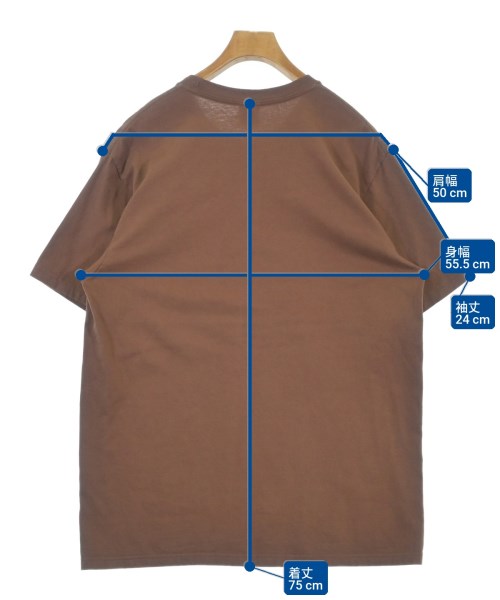 Supreme（シュプリーム）Tシャツ・カットソー 茶 サイズ:L メンズ/2200703412010