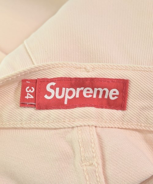 Supreme（シュプリーム）デニムパンツ ピンク サイズ:34(XL位) メンズ/2200703541130