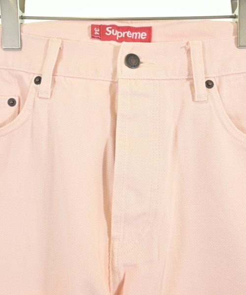Supreme（シュプリーム）デニムパンツ ピンク サイズ:34(XL位) メンズ/2200703541130