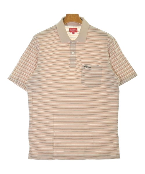 Supreme（シュプリーム）ポロシャツ ベージュ サイズ:S メンズ/2200701293017