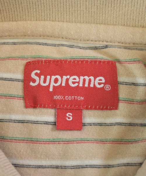 Supreme（シュプリーム）ポロシャツ ベージュ サイズ:S メンズ/2200701293017