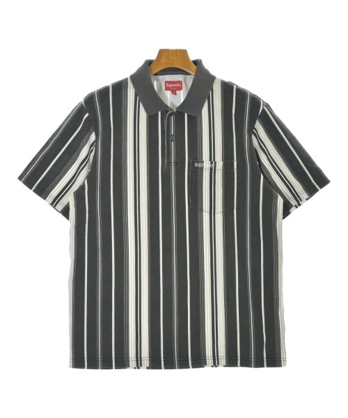 Supreme（シュプリーム）ポロシャツ 黒 サイズ:S メンズ/2200701293024