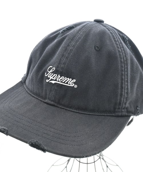 Supreme（シュプリーム）キャップ 黒 サイズ:- メンズ/2200703649300
