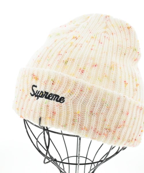 Supreme（シュプリーム）ニットキャップ・ビーニー 白 サイズ:- メンズ/2200703856050