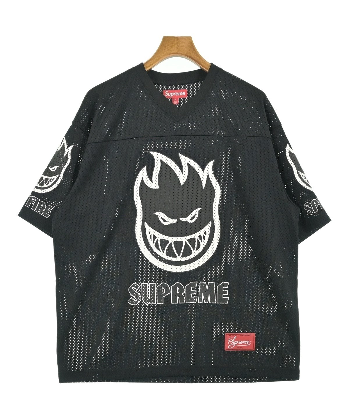 Supreme ロゴプリント 長袖カットソー M ブラック Supreme（シュプリーム）Tシャツ・カットソー 黒 サイズ:M メンズ
