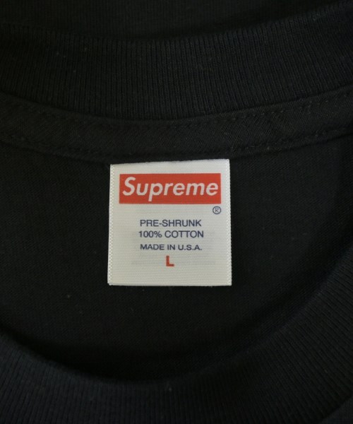 Supreme（シュプリーム）Tシャツ・カットソー 黒 サイズ:L メンズ/2200703886453