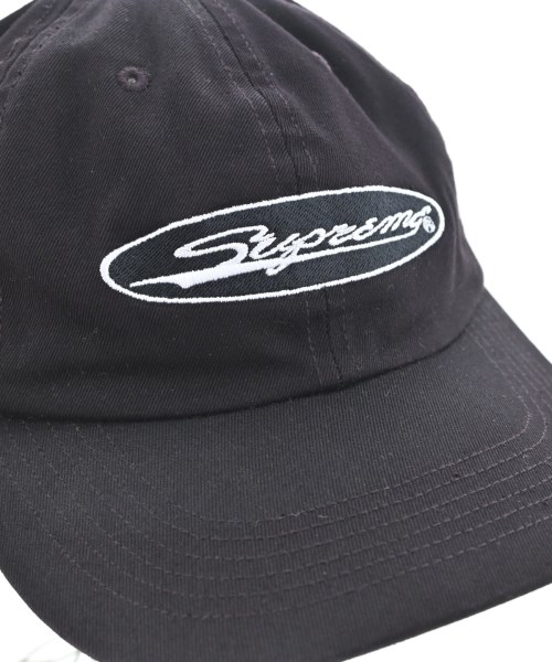 Supreme（シュプリーム）キャップ 黒 サイズ:- メンズ/2200704313071