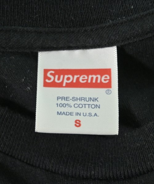 Supreme（シュプリーム）Tシャツ・カットソー 黒 サイズ:S メンズ/2200701267100