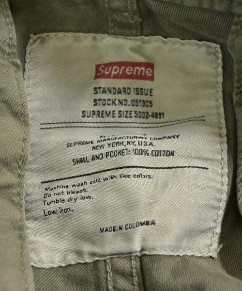 Supreme（シュプリーム）カーゴパンツ カーキ サイズ:M メンズ/2200704627048