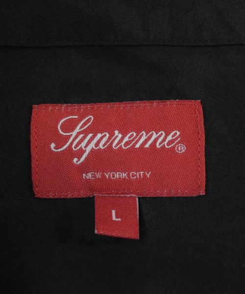 Supreme（シュプリーム）カジュアルシャツ 黒 サイズ:L メンズ/2200704194021