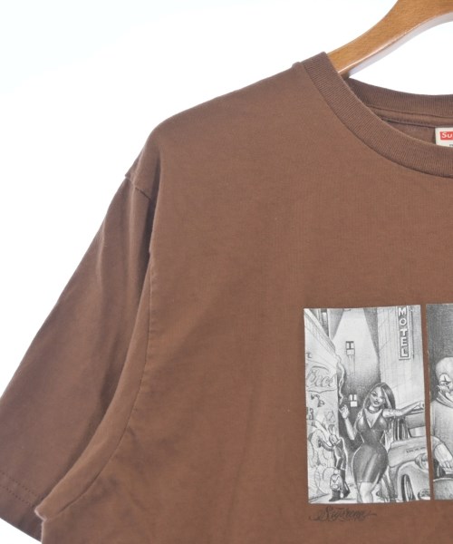 Supreme（シュプリーム）Tシャツ・カットソー 茶 サイズ:L メンズ/2200704865051