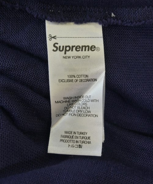 Supreme（シュプリーム）Tシャツ・カットソー 紺 サイズ:M メンズ/2200702816048