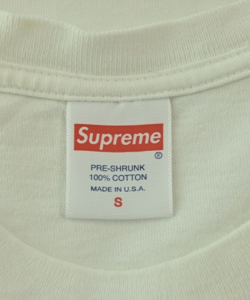 Supreme（シュプリーム）Tシャツ・カットソー 白 サイズ:S メンズ/2200705523028
