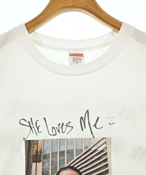 Supreme（シュプリーム）Tシャツ・カットソー 白 サイズ:M メンズ
