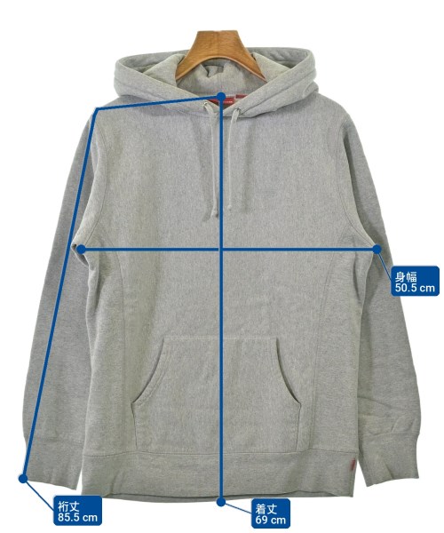 Supreme（シュプリーム）パーカー グレー サイズ:M メンズ/2200705523073