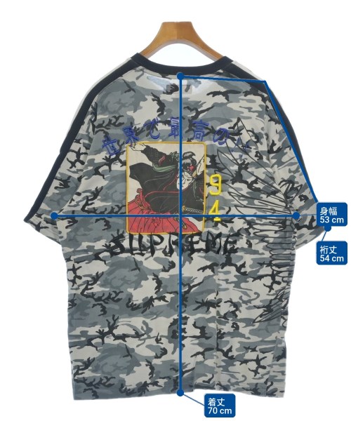 Supreme（シュプリーム）Tシャツ・カットソー グレー サイズ:M メンズ/2200705684026