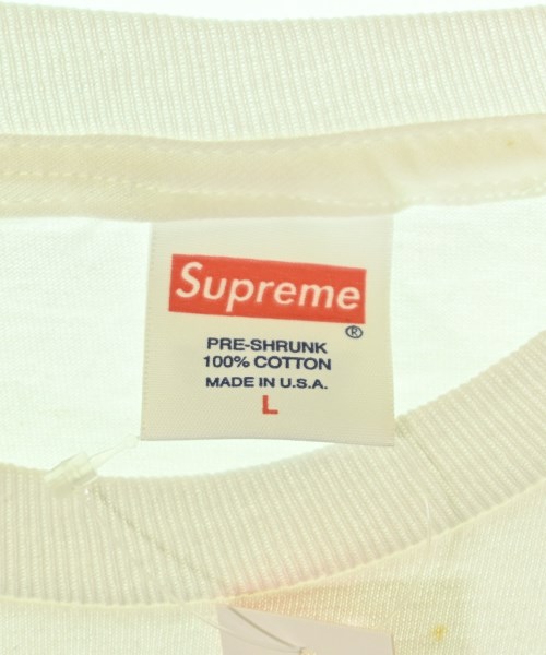 Supreme（シュプリーム）Tシャツ・カットソー 白 サイズ:L メンズ/2200704607163