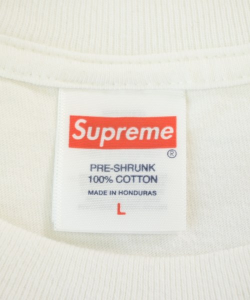Supreme（シュプリーム）Tシャツ・カットソー 白 サイズ:L メンズ/2200705826068