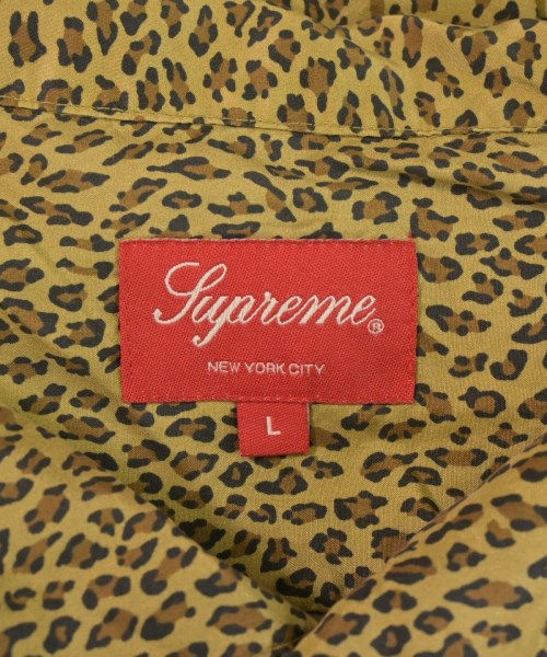 Supreme（シュプリーム）カジュアルシャツ ベージュ サイズ:L メンズ/2200705849029