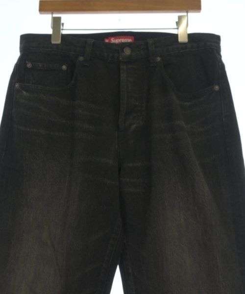 Supreme（シュプリーム）デニムパンツ 黒 サイズ:32(L位) メンズ/2200705877022