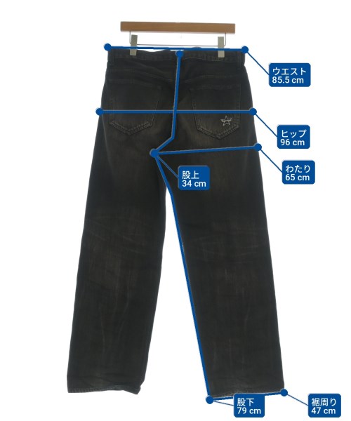 Supreme（シュプリーム）デニムパンツ 黒 サイズ:32(L位) メンズ/2200705877022
