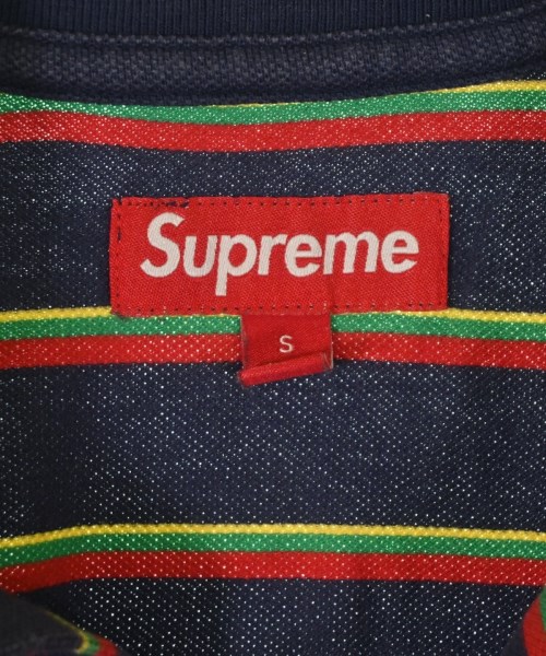 Supreme（シュプリーム）ポロシャツ 紺 サイズ:S メンズ/2200705877039