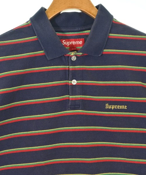 Supreme（シュプリーム）ポロシャツ 紺 サイズ:S メンズ/2200705877039