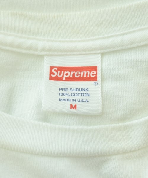 Supreme（シュプリーム）Tシャツ・カットソー 白 サイズ:M メンズ/2200705942010