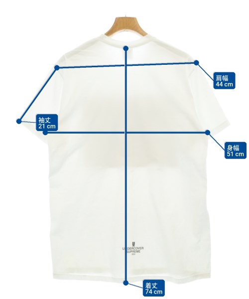Supreme（シュプリーム）Tシャツ・カットソー 白 サイズ:L メンズ/2200706135053