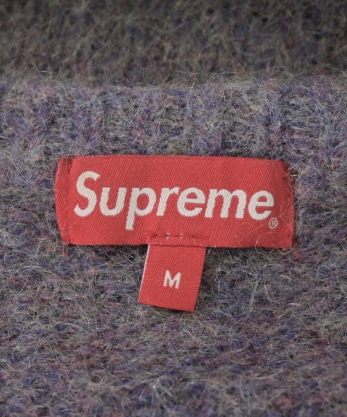 Supreme（シュプリーム）ニット・セーター 紫 サイズ:M メンズ/2200704656024