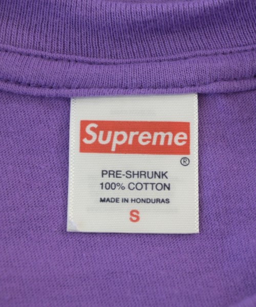 Supreme（シュプリーム）Tシャツ・カットソー 紫 サイズ:S メンズ/2200706311112